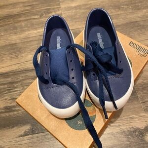 Mini Melissa Kids Navy Blue Shoes